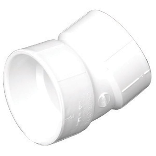Charlotte Pipe And Foundry Charlotte Pipe Schedule 30 1-1/2 in. Hub X 1-1/2 in. D Hub PVC Elbow 1 pk PVC003240600 - main